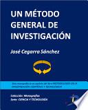 Libro Un método general de investigación