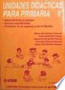 Libro Unidades Didácticas para Primaria V