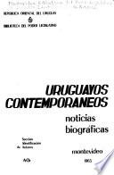 Uruguayos contemporáneos