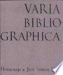 Varia bibliographica