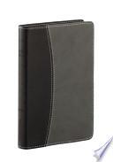 Libro Vida Plena Biblia de Estudio RVR60 Dos Tonos Negro/Gris