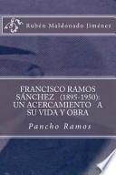 Libro Vida y Obra Literaria de Francisco Ramos Sánchez
