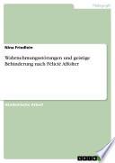 Libro Wahrnehmungsstörungen und geistige Behinderung nach Félicié Affolter