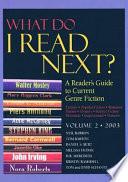 Libro What Do I Read Next? Volume 2 2003